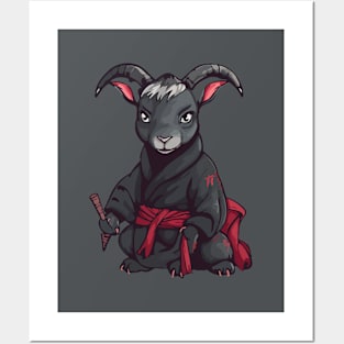 Ninja Goat Posters and Art